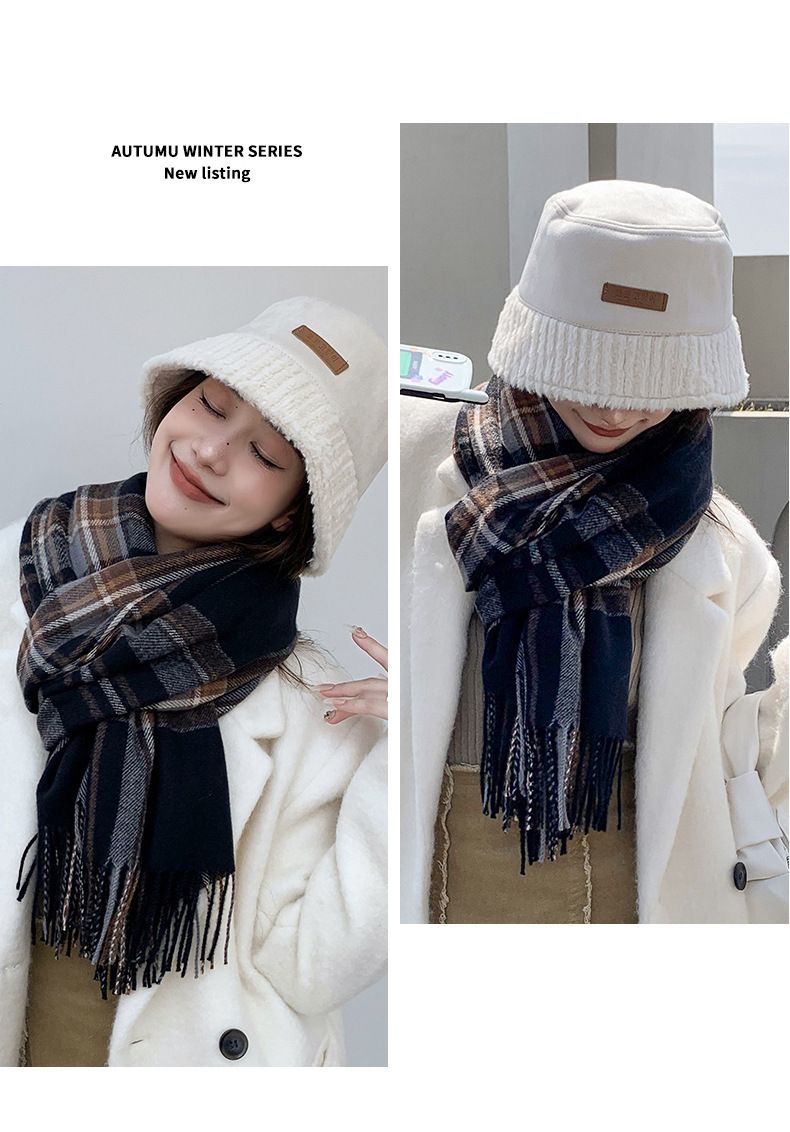 kasjmier paar plaid 2024 herfst en winter nieuwe kerstsjaal veelzijdige warme sjaal_voghion.com