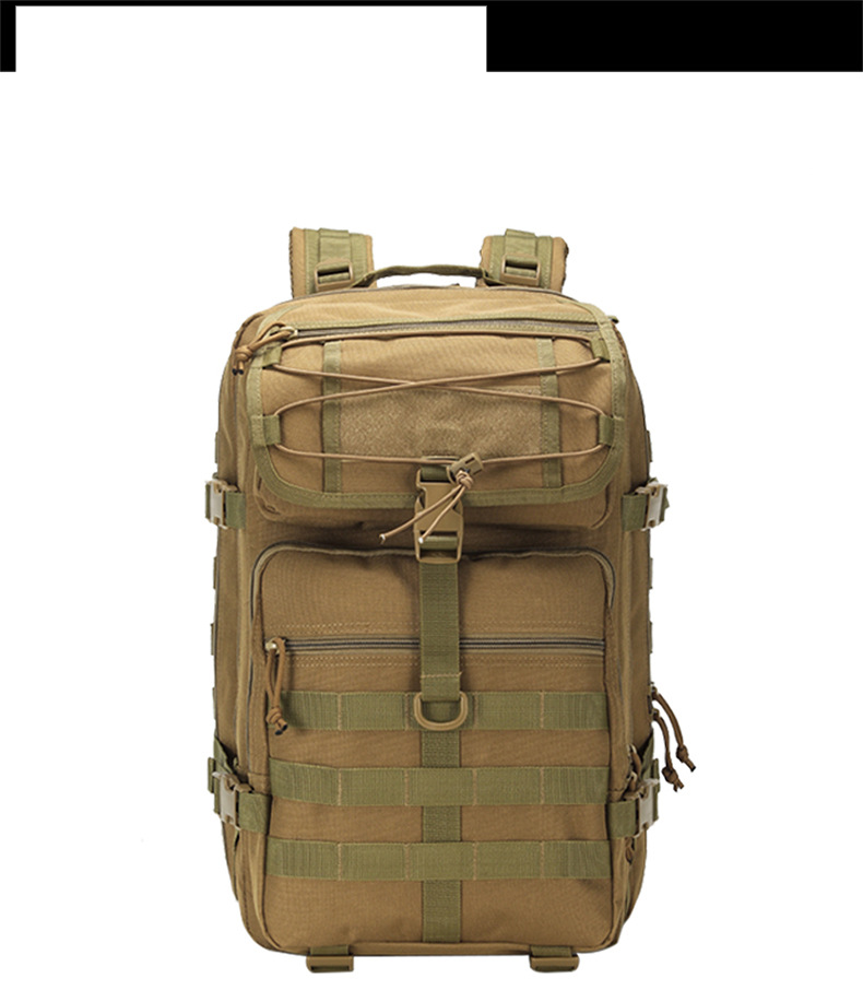 Mochila de viagem de moda masculina mochila tática ao ar livre de grande capacidade masculina_voghion.com