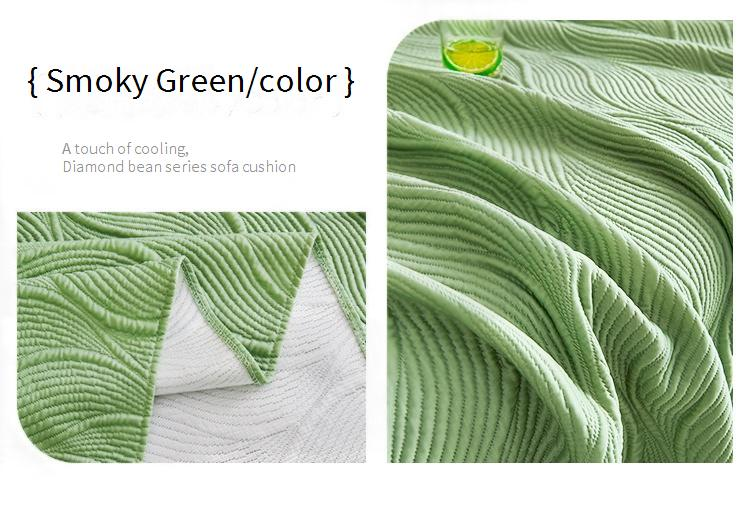 Cooling Ice Silk Sofa Cover - Breathable Summer Slipcover For Couches (Full Coverage Luxury Feel Anti-Slip Design Universal Fit Easy Wash)_voghion.com