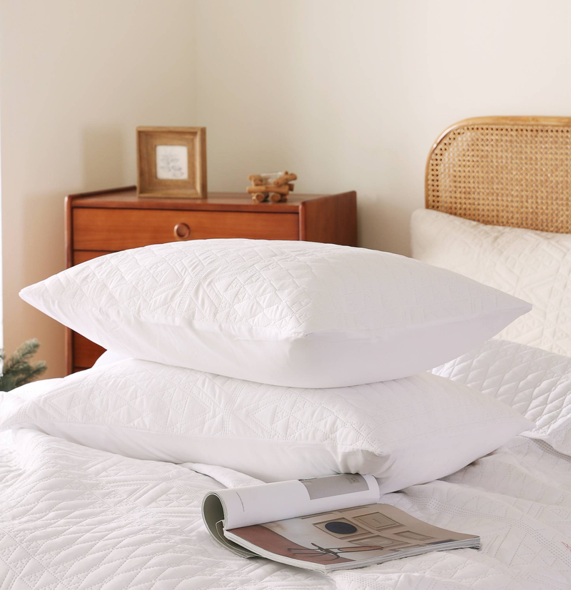 CG06 Multi-sided Rhombus Set, Suitable For Bedrooms And Living Rooms (1* Bedspread +2* Pillowcase, No Duvet Core Or Pillow Core)_voghion.com
