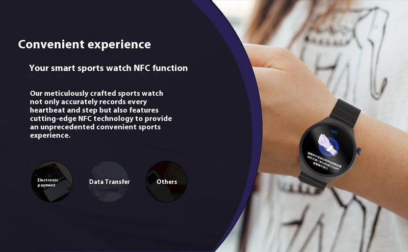 MB04 PRO Smart Watch With NFC, Bluetooth Calling, Heart Rate & Blood Pressure Monitor, Waterproof Fitness Tracker For Men & Women_voghion.com
