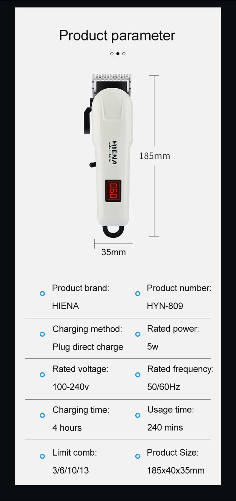 elektrikli saç kesme makinesi şarj edilebilir evcil hayvan elektrikli saç kesme makinesi anahtar eser LCD ekran kuaför adanmış_voghion.com