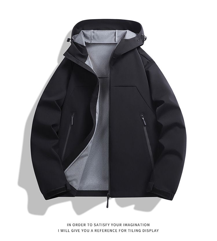 Herrenbekleidung, leichte, wasserdichte Wanderjacke für Männer und Frauen – winddichte Outdoor-Shell mit atmungsaktivem Stoff für alle Jahreszeiten (mehrere Farben)_voghion.com