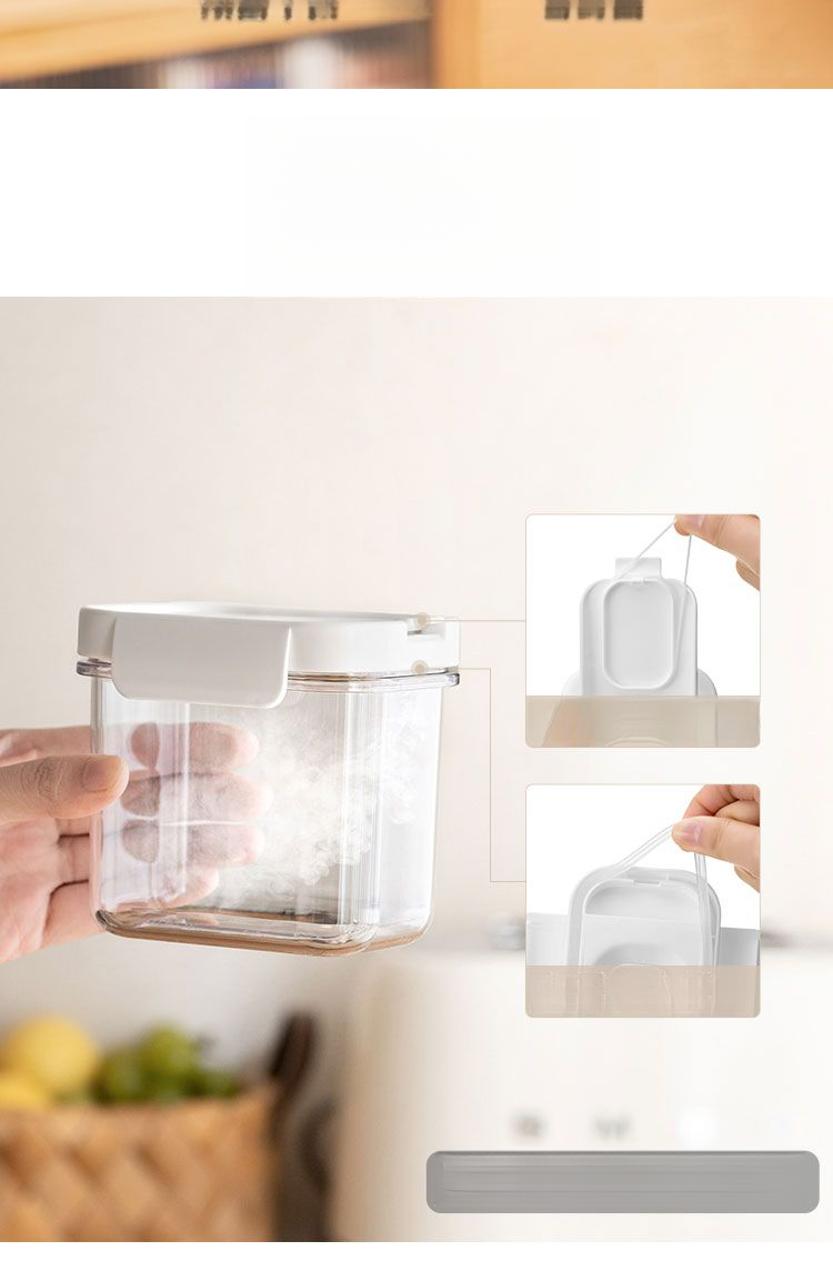 Contenitore in plastica sigillato per alimenti da cucina, contenitore per latte in polvere, contenitore per latte in polvere a prova di umidità, contenitore per latte in polvere Five Cereals_voghion.com