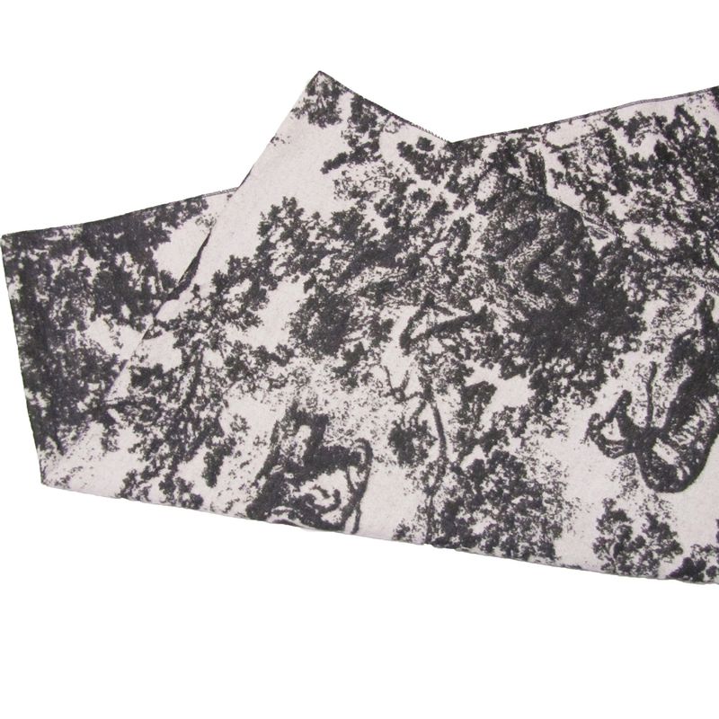 D-Familie neuer Winterschal aus Kaschmirimitat, doppelseitiger warmer Markenschal mit Landschaftsmalerei und Tiermotiv für Damen_voghion.com