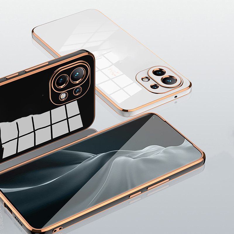 Luxury Phone Case For Xiaomi Mi 11 Ultra Mi 11 Lite 5g ne 12 13 lite 12t 10t 11t pro Case Plated Protective Silicone Cover_voghion.com