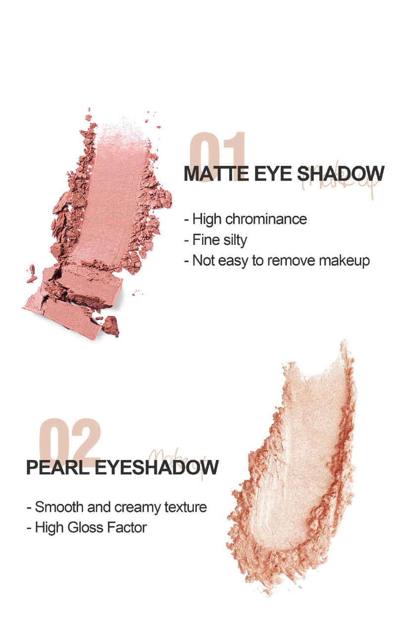 HANDAIYAN Double - Headed Eyeshadow Stick - Non - Smudging, Highlight, Contour, Pearl Shimmer Eyeshadow Pencil_voghion.com