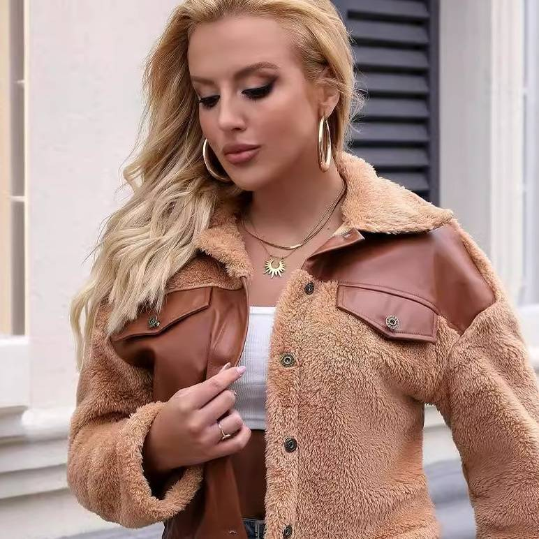 Dammekleeder décker Pelzjacket_voghion.com