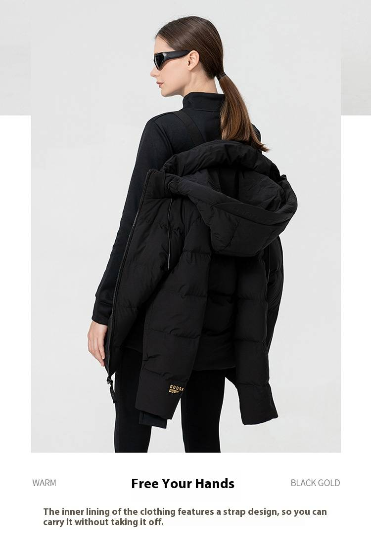 Herren-Winterdaunenjacke mit 90 % weißen Gänsedaunen, wasserdichter, winddichter Thermomantel für extreme Kälte -30 °C, Outdoor-Parka mit Kapuze für Schneesport_voghion.com