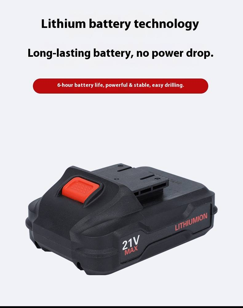 Professional Cordless Lithium-Ion Drill Driver With Adjustable Speed & Universal Chuck – Ideal For Home DIY, Metal, Wood, Concrete Drilling_voghion.com