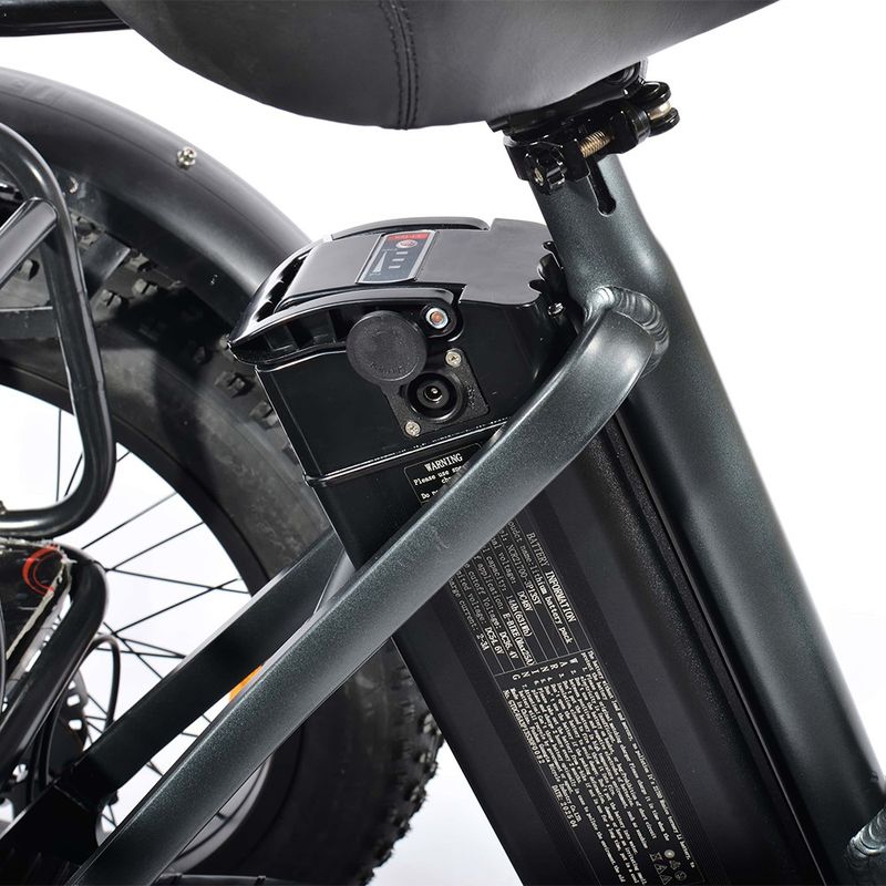 PULUMA SL001 Elektryczny trójkołowy rower towarowy z dwoma silnikami, podwójnym akumulatorem 48 V 27 Ah, 7-biegowy, z hamulcami hydraulicznymi_voghion.com