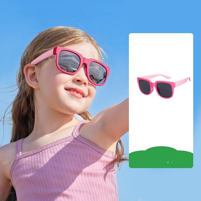 Occhiali da sole polarizzati per bambini: protezione UV400 per ragazzi e ragazze, montature eleganti e infrangibili per giochi all'aperto e in spiaggia_voghion.com