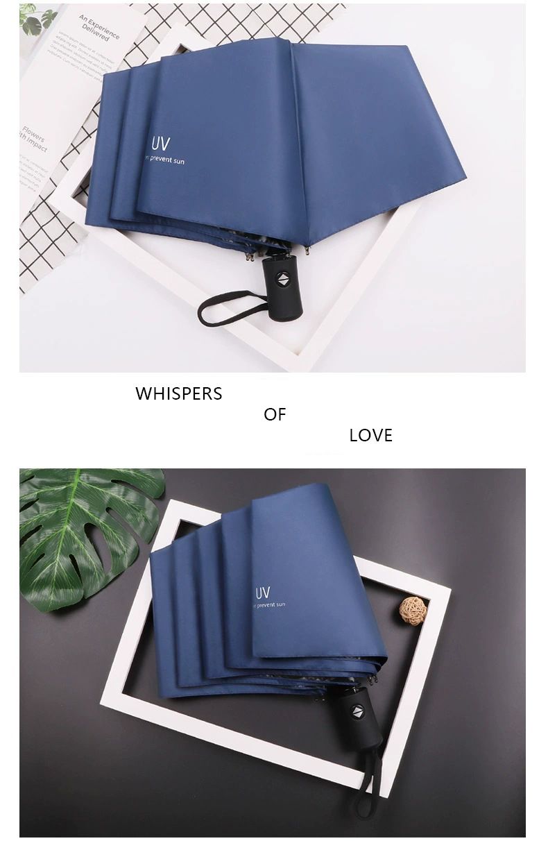 Student Essential Cartoon Umbrella - Auto Folding Sun/Rain_voghion.com