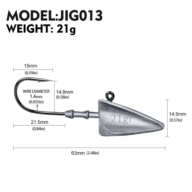 Long Casting Lure Anti-Hooking Original Color Fish Lead Head 7g-35g Soft Worm Weighted Root Fishing Hook_voghion.com