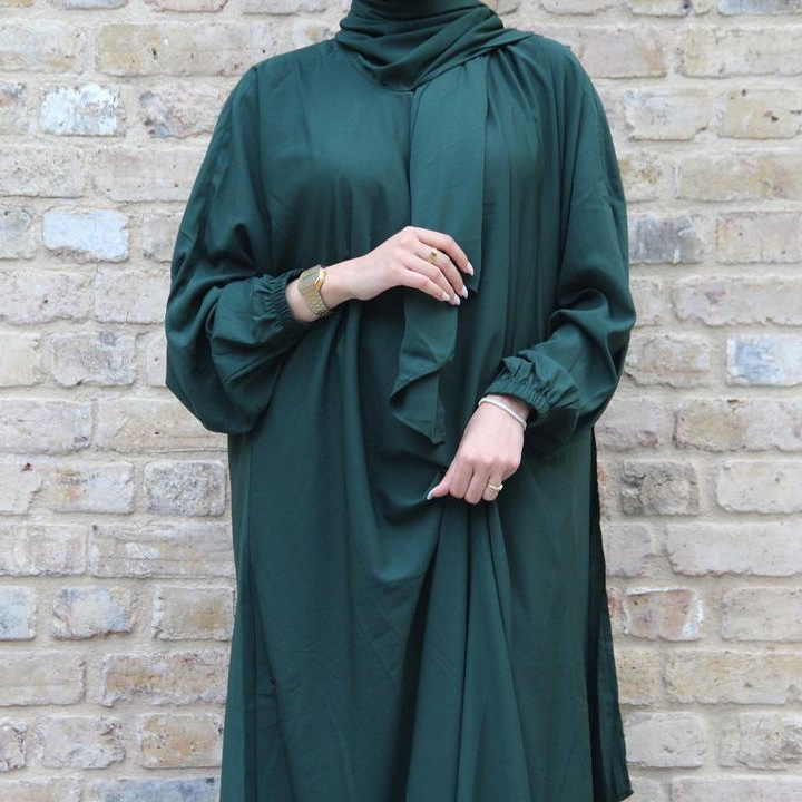 Medio Oriente Dubai Abito turco con cappuccio abaya_voghion.com