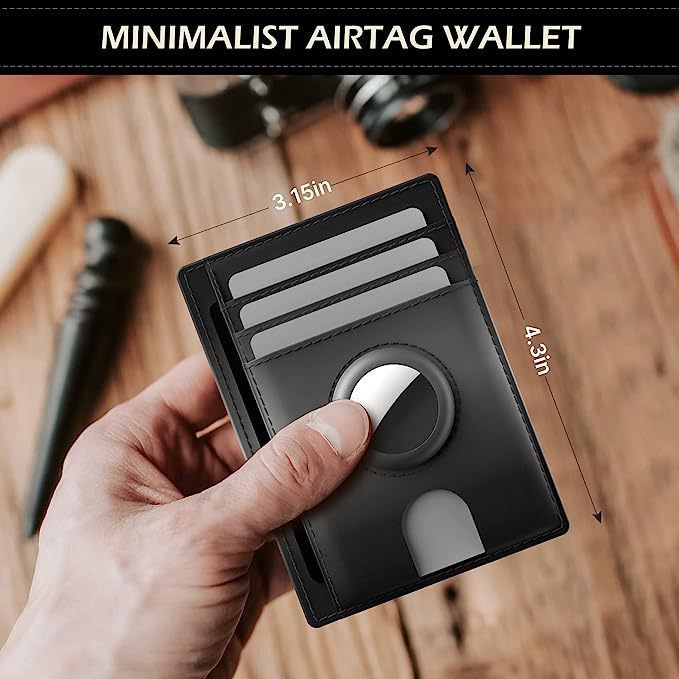 Új kártyatartós pénztárca, bőr, férfi RFID lopásgátló kártyaolvasó táska, férfi kártyatartó_voghion.com