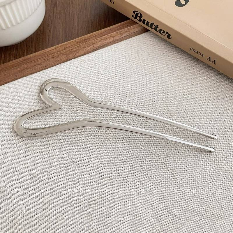 Einfache Haarspangen in U-Form, Haarnadeln für Frauen und Mädchen, Haarstäbe, Haarstyling-Zubehör für Bräute, goldfarbene Haarnadeln aus Metall, Haarspangen_voghion.com