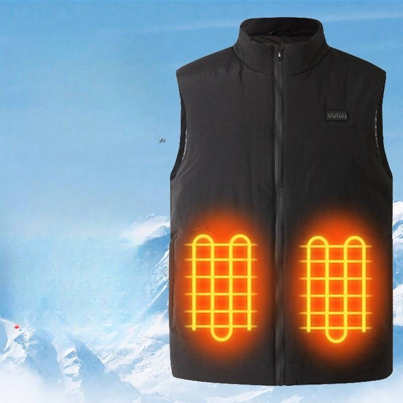 Men's Clothing new style heating vest new style smart heating clothing USB electric heating vest charging heating clothing_voghion.com