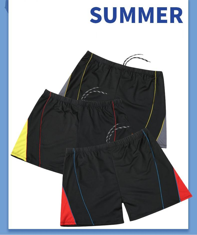 Men's Swimming Trunks: Extra-large, Flat-angled, Loose-fitting, Fat-fitting Swimming Trunks_voghion.com