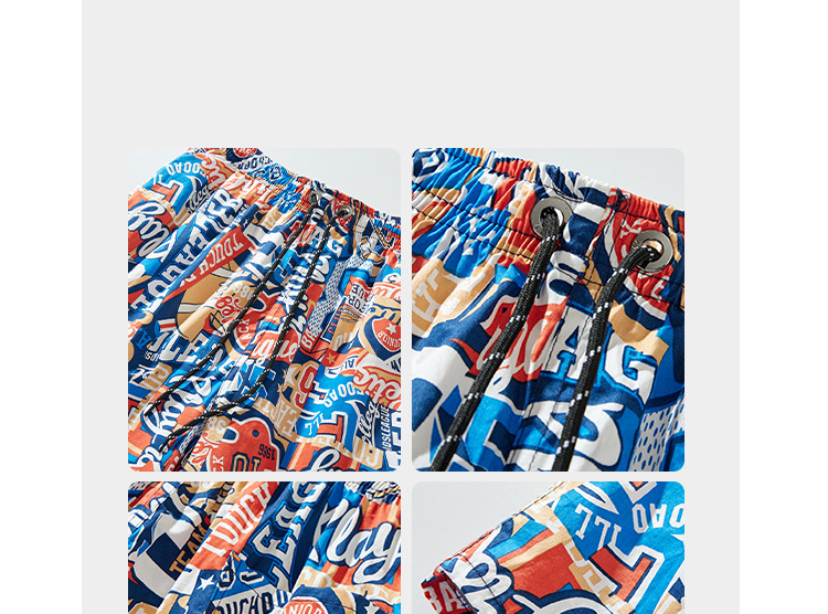 Herrenbekleidung Herren Shorts aus reiner Baumwolle Sommer Dünne Home Pants Sommer Coole Strandhose Lockere Freizeithose Home Pyjamas_voghion.com