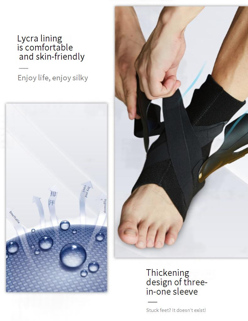 Professional Ankle Brace For Men & Women - Adjustable Support For Basketball, Running, Soccer - Universal Fit For Injury Prevention & Recovery_voghion.com