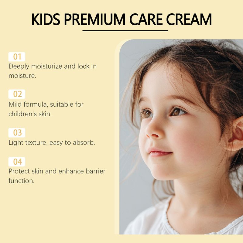 Wiieey Children's Special Care Essence Cream, Moisturizing, Moisturizing, Moisturizing, Moisturizing And Moisturizing Body Lotion_voghion.com