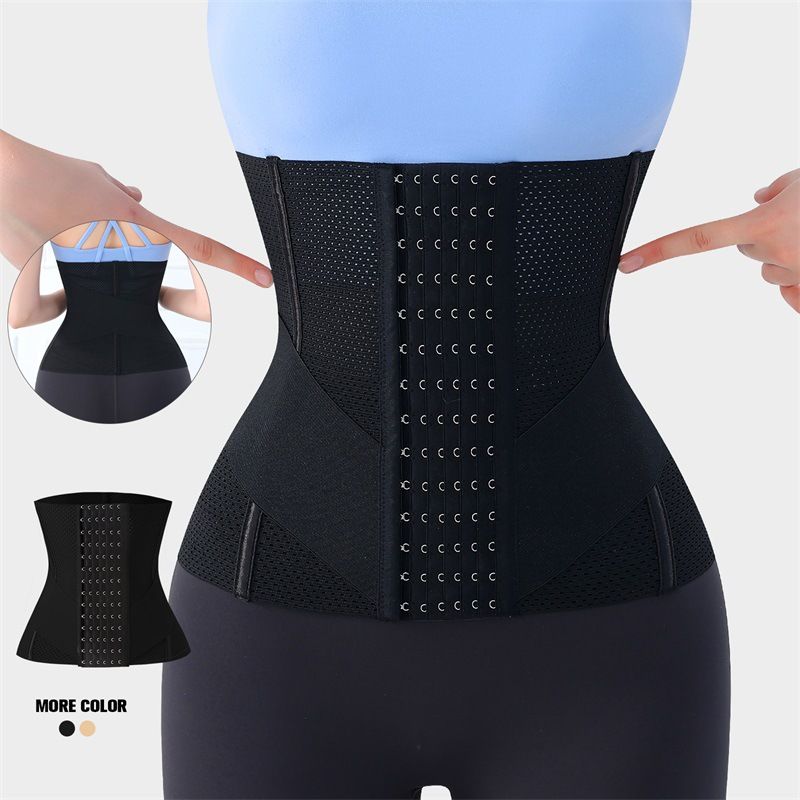 VoleFox Polyester Tummy Wrap For Women Summer Breathable Waist Trainer Slimming Belt For Fitness_voghion.com