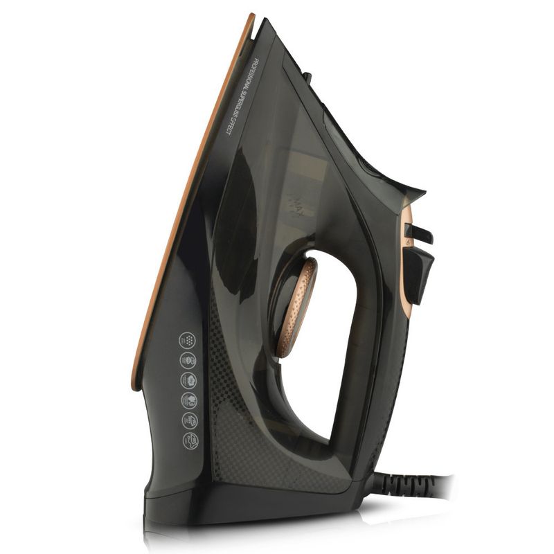2200W Household Steam Iron, High-Power Electric Ironing Machine With Steam Burst, Durable Soleplate For All Fabrics, EU 220V_voghion.com