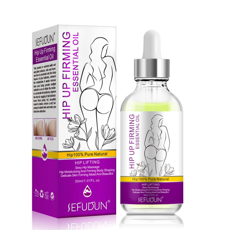 Ätherisches Öl zur Straffung und Straffung des Gesäßes, feuchtigkeitsspendendes ätherisches Kunststofföl für das Gesäß, 30 ml_voghion.com