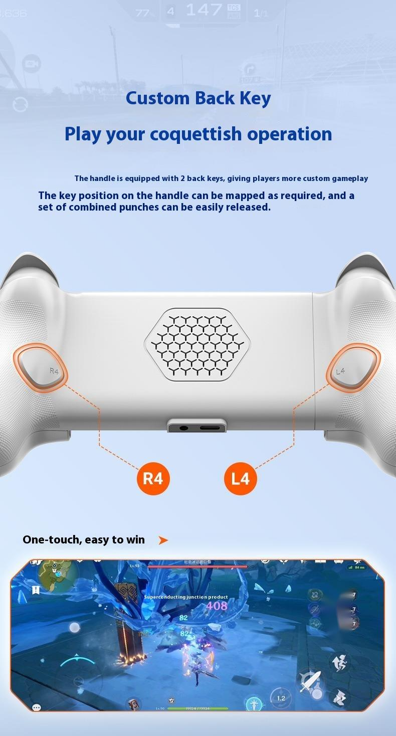TypeCWired Bluetooth Phone Black Myth Goku žaidimų valdiklis valgo vištieną artefaktą tempia Android IOS_voghion.com