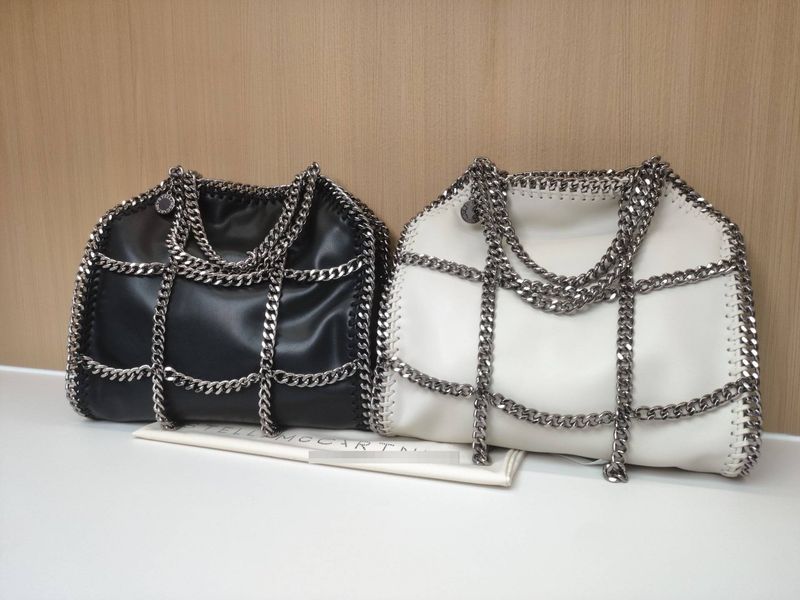 Top Qualität Designer Tasche Bankett Queen Stella Tasche Geldbörse Frauen Luxus Einkaufstasche Metall Kette Handtasche Mini Clutch Eimer Schultertaschen Top Spiegel_voghion.com