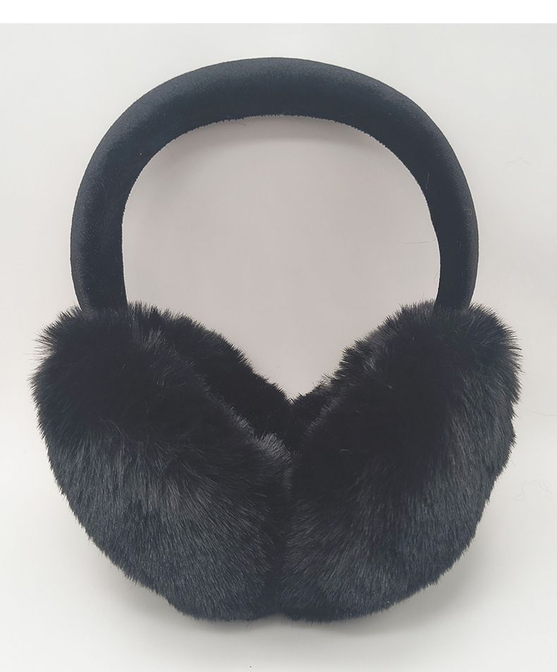 voor vrouwen Winter Warme hoezen Eenvoudige Warmers Pluche Moffen Fiets Oorbescherming Antivries_voghion.com