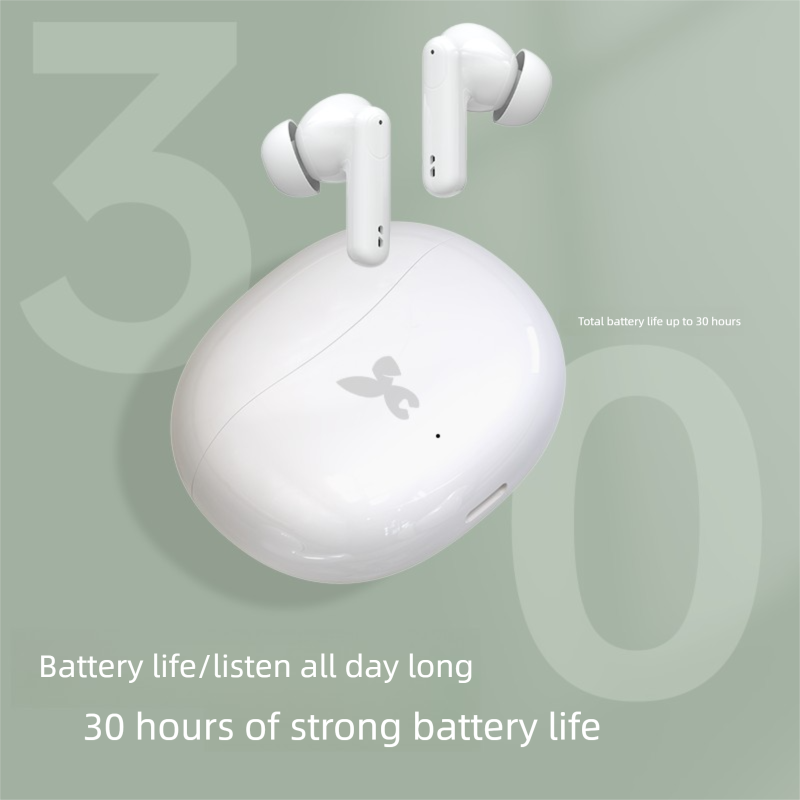 Tu Xiaonuo Bluetooth Earphones Long Battery Life High Sound Quality Low Latency ENC Call Noise Cancellation Compatible_voghion.com