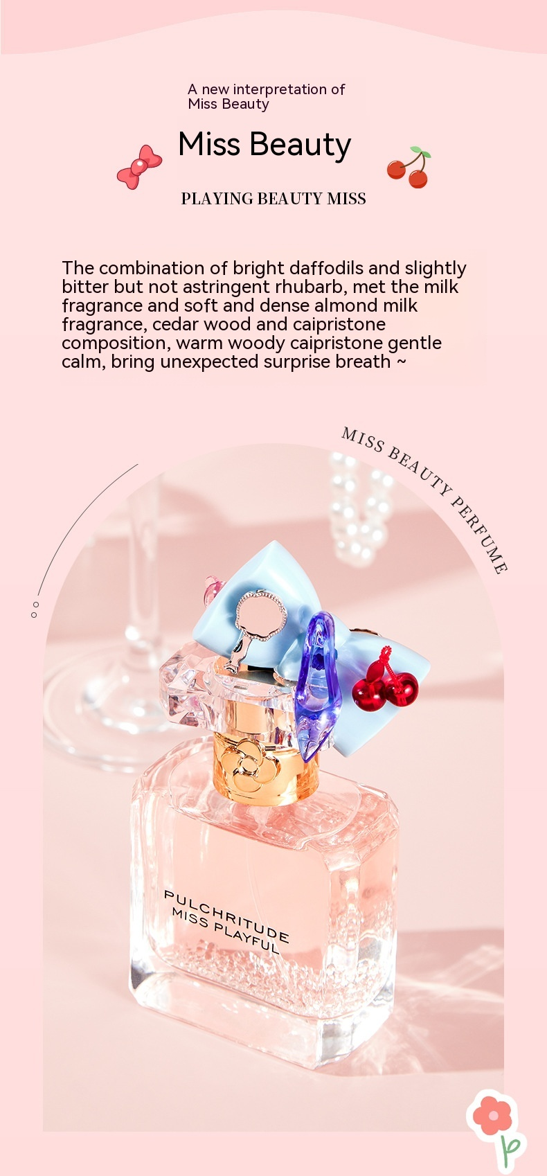 Ny hotsælgende parfume: Miss Parfume Parfume High Setting Duft Frisk Floral Flavor Pigeparfume 50ml Parfume_voghion.com