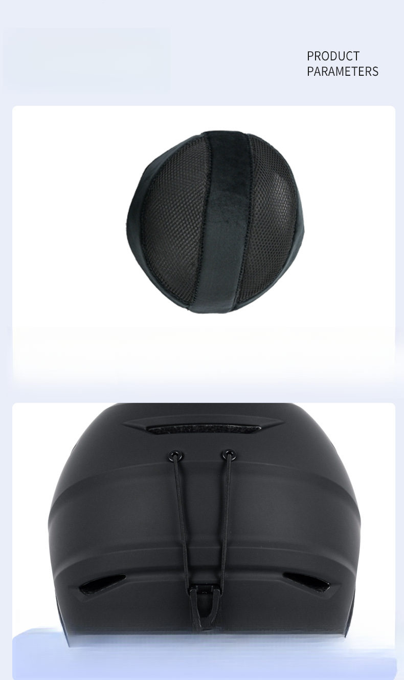 Single and double board professional outdoor skiing helmet equipment, warm, breathable, anti-collision and safe skiing helmet_voghion.com