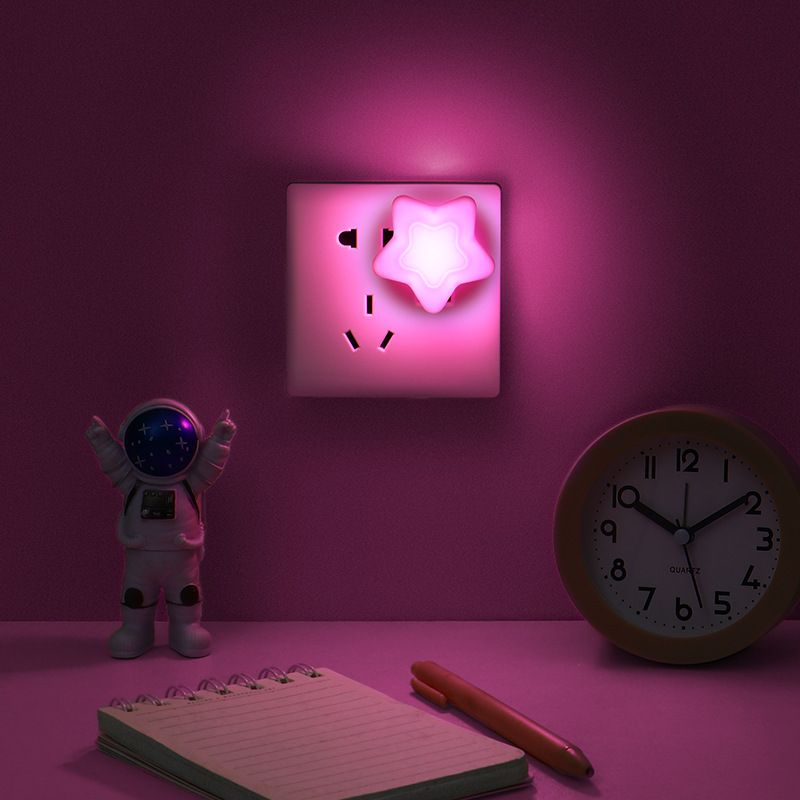 USB Energiesparende Schlafzimmer Nacht Nacht Power Bank Tragbare Notfall Augenschutz LED Atmosphäre Stern Licht_voghion.com