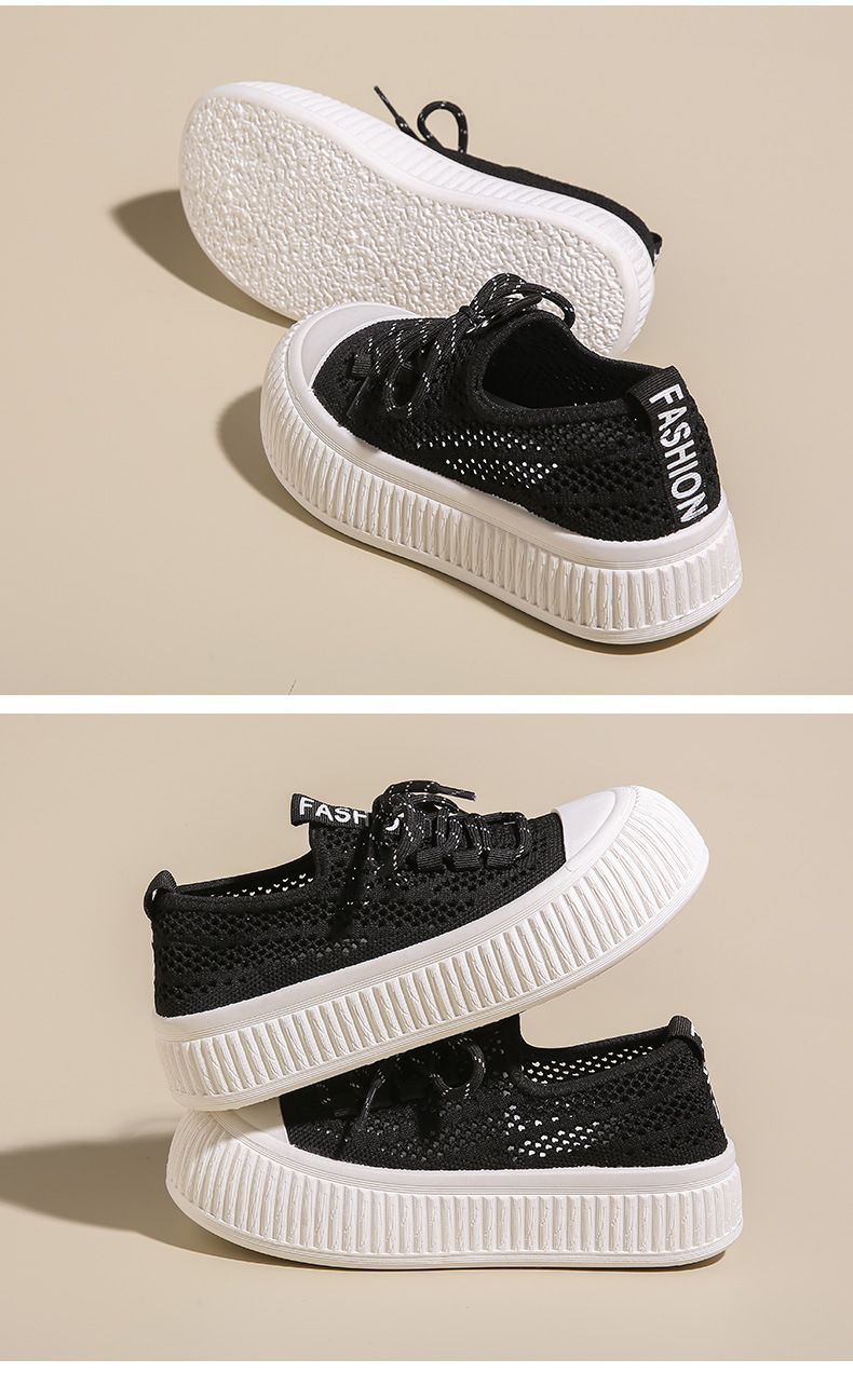 Zomerse mesh-sokkensneakers - Oversized witte schoenen | Ademend voor casual en streetwear (model DT018)_voghion.com