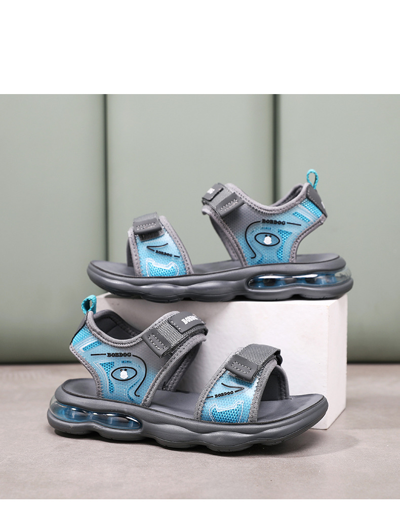 Mother&Kids Boys' shoes Summer light cushioned beach shoes for kids with soft soles open-toed sandals for kids_voghion.com
