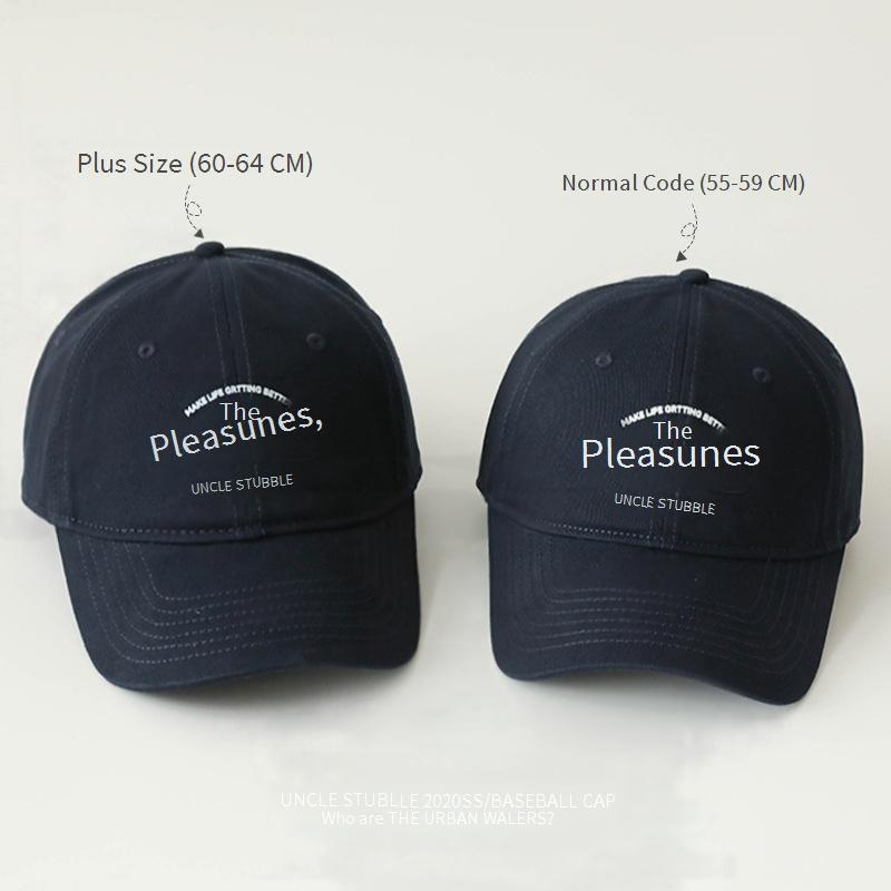 Cappello da baseball con tesa larga, circonferenza della testa grande, viso grande, viso piccolo, per uomini e donne, cappello da sole morbido allargato e profondo, berretto a becco d'anatra_voghion.com