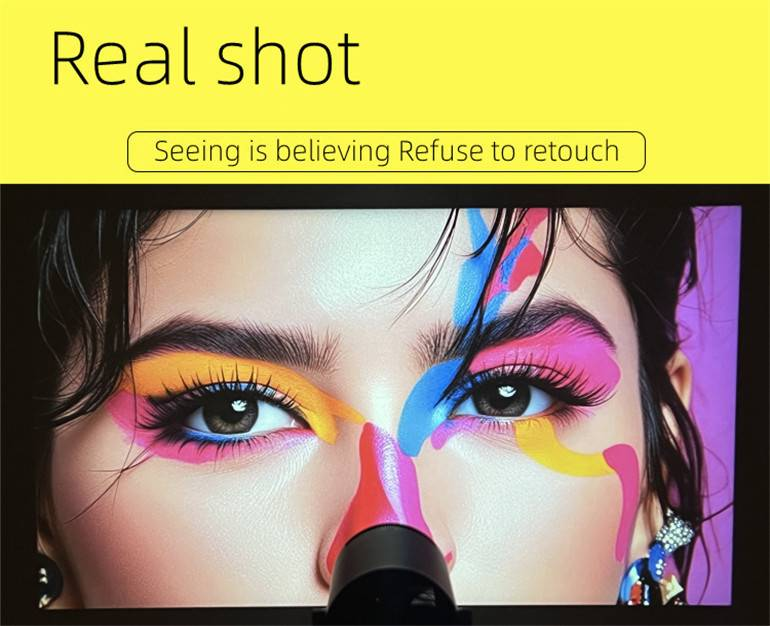 Proiettore portatile mini YITAN HY300 PRO KTV Audio Home HD_voghion.com