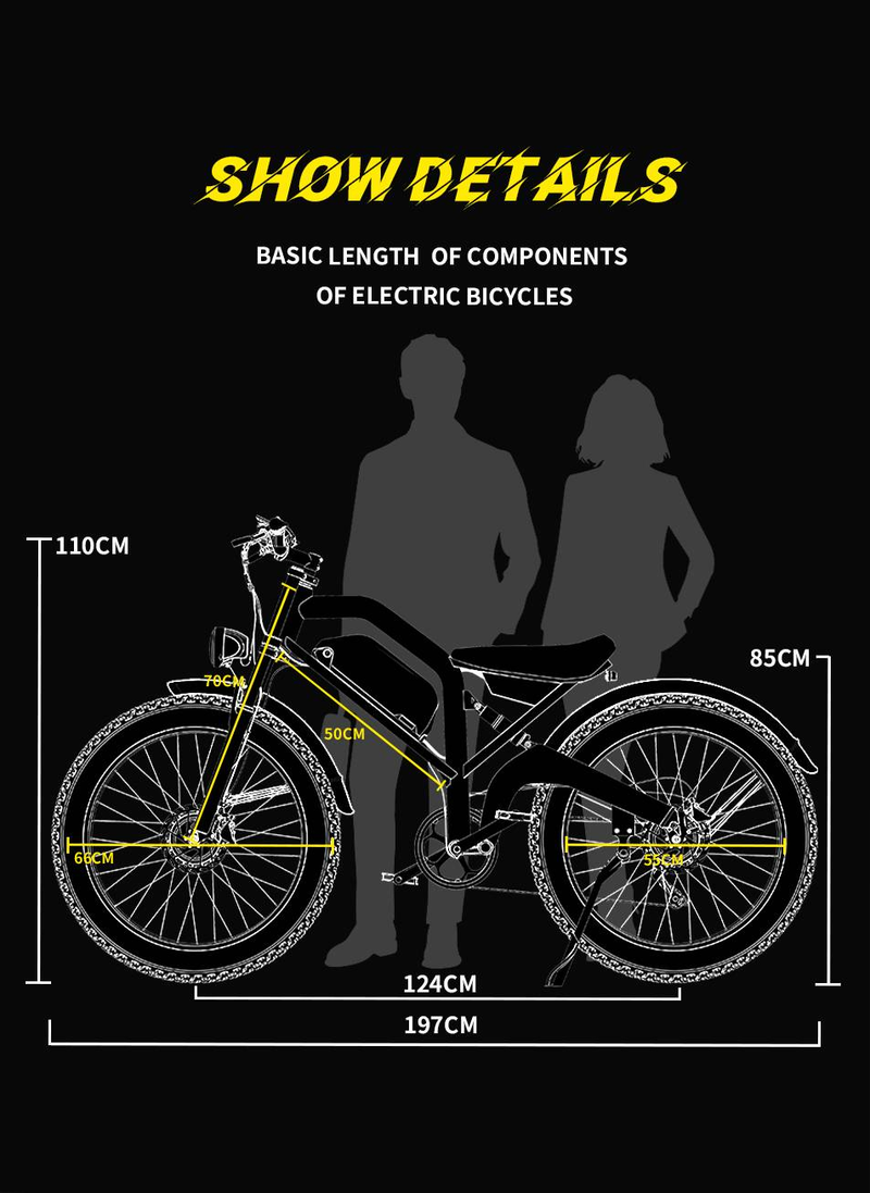 DUOTTS N26 Elektro-Mountainbike | 55 km/h Offroad-Modus | 180 kg Nutzlast | Vorderradfederung und hydraulische Bremsen | StVO-konform für EU-Straßen_voghion.com