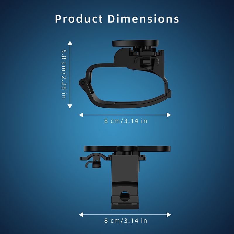 Mini For PS5 Game Controller 3D Printing Racing Games Steering Wheel Replacement Direction Auxiliary Accessories_voghion.com