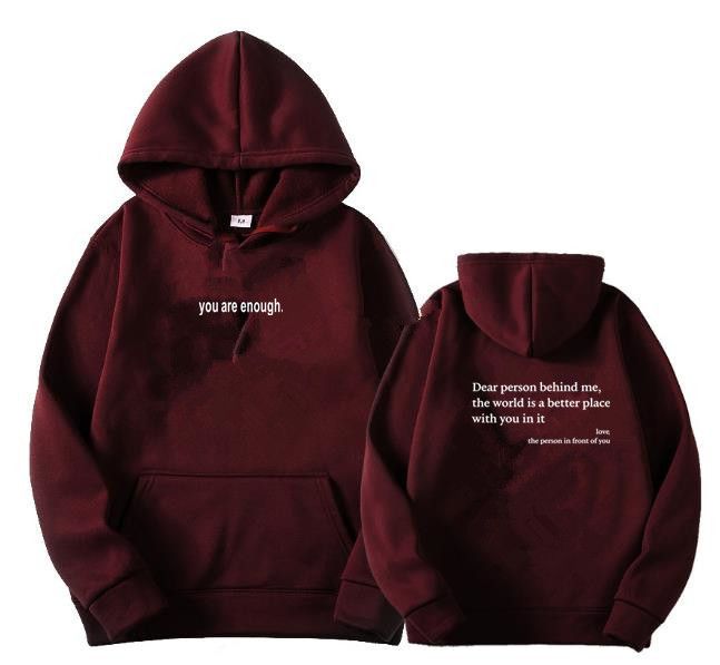 Herenkleding cartoon straatletters plus fluwelen capuchontrui hoodie_voghion.com