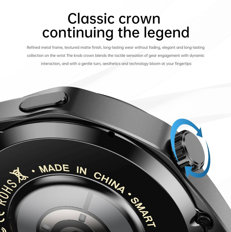 HUAWEI WATCH GT 5 Pro Akıllı Saat Xuanji Algılama GPS NFC Akıllı Saat Erkekler Pusula Bluetooth Çağrı Spor Adam Akıllı Saat Cep Telefonu için_voghion.com
