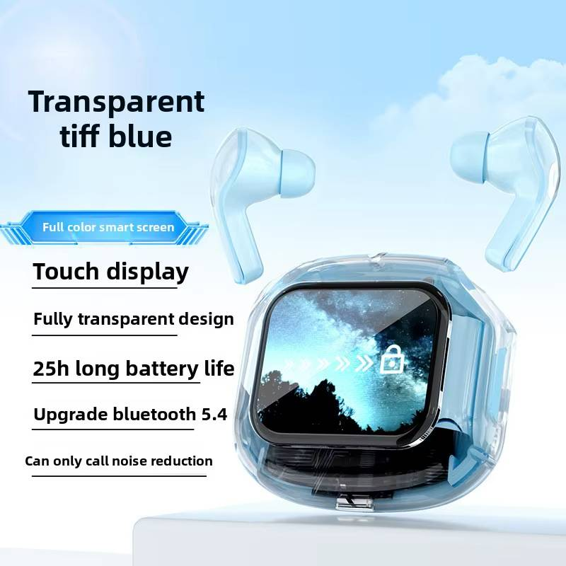 Outdoor Sports In-ear Bluetooth Headset, LCD Touch Screen, Noise Canceling Call, Earbuds, Ultra-long Battery Life, High-definiti_voghion.com