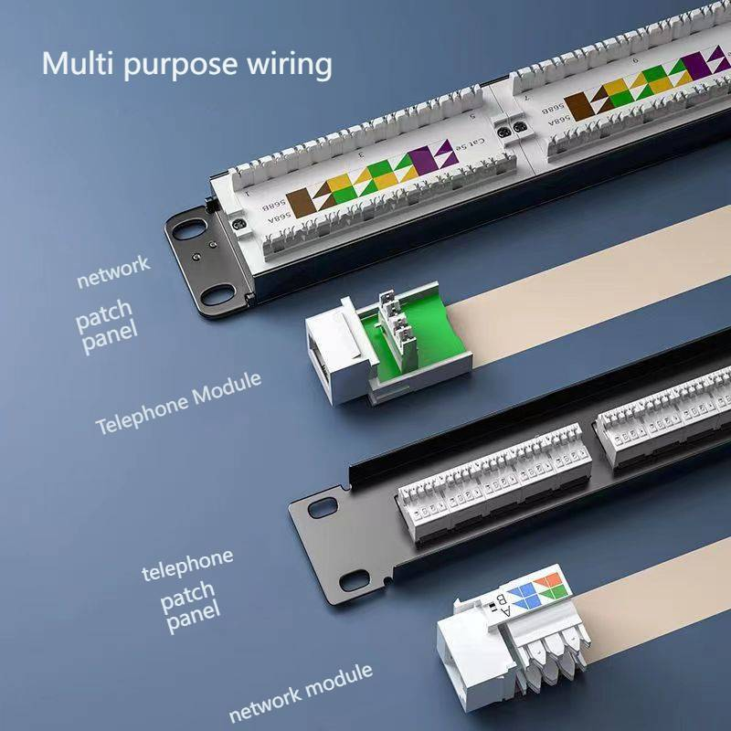 Professional Punch Down Tool For Network Cables, Telephone Wires & Patch Panels - Multi-Function Impact Punching Tool With 2mm Blade & 45° Tip_voghion.com