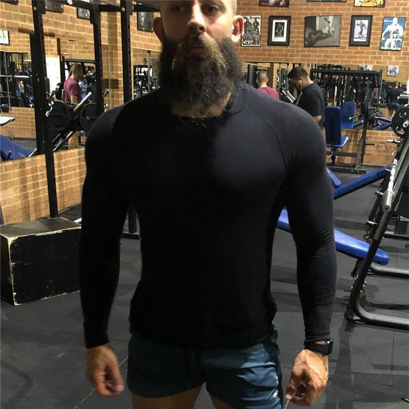 Muskuläre neue Sport-Shorts für Herren, Outdoor-Laufen, Fitness, schnelltrocknend, Strand, Dreipunkthose_voghion.com