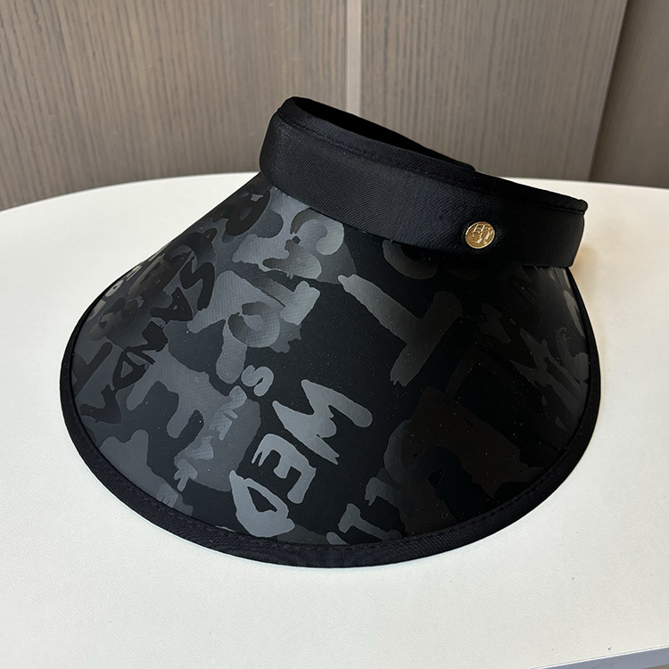 Empty Zylinderhut Sonnenschutzhut mit großer Krempe Damen Sommer Gesichtsbedeckung Fahrradhut Outdoor UV-Schutz Sonnenhut_voghion.com