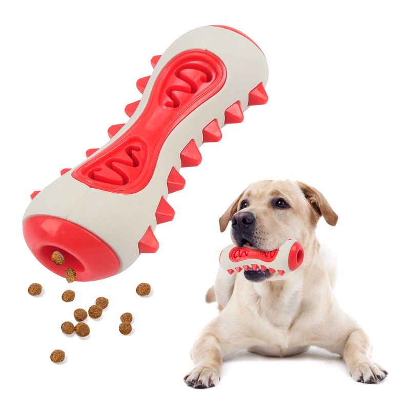 New Teething Stick Durable For Medium And Large Dogs Golden Retriever Dog Teasing Artifact Teddy Puppy TPR Chew Toy_voghion.com