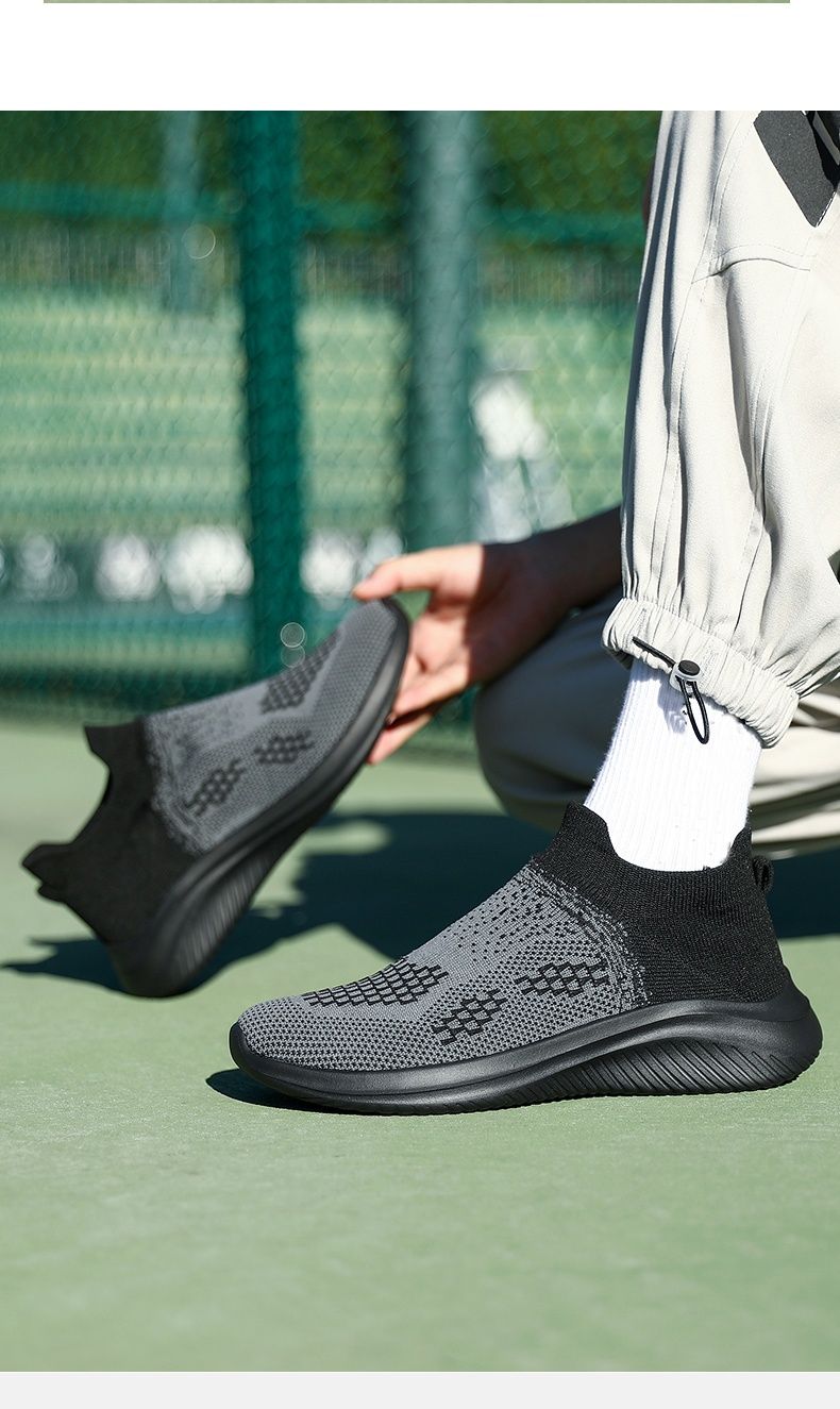 Spring Couple Style Woven Socks, Shoes, Sports Shoes, Casual Shoes, Cross-border Plus Size_voghion.com